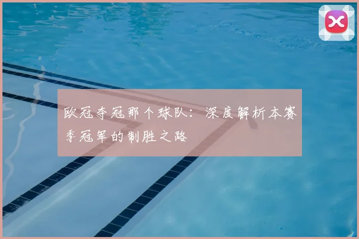 欧冠夺冠那个球队：深度解析本赛季冠军的制胜之路